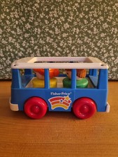 Ancien bus fisher price 1990