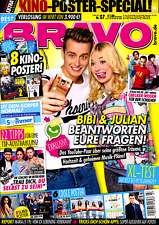 Magazine BRAVO n°7/2015,  BIBI & JULIAN, Taylor SWIFT, Scott EASTWOOD, Sam SMITH