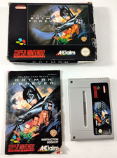 Jeu Super Nintendo SNES en boite  Batman Forever  avec notice  Envoi suivi
