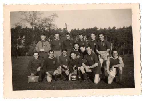 Photo 9x6cm football - , ancien