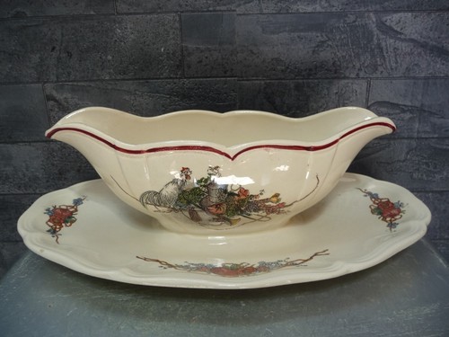 Ancienne sauciere faïence - sauciere,