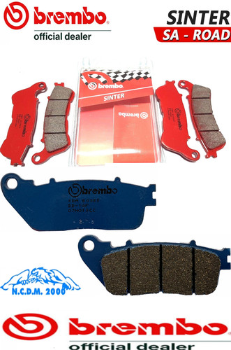 Plaquettes frein kit brembo - plaquettes,