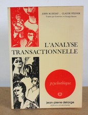 L'analyse transactionnelle En thérapie de groupe Dusay Steiner 1976