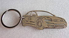 PORTE CLE voiture Audi, en acier ajouré