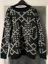 Pull Noir Et Blanc Caroll 38