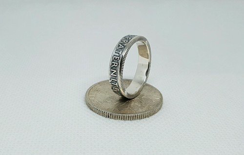 Bague pièce monnaie 2 - pièce,