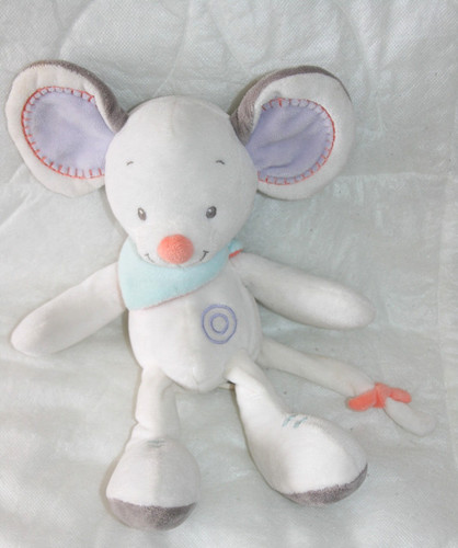 Nattou doudou peluche souris - doudou,