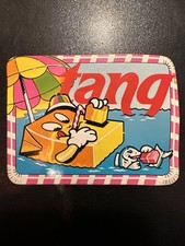 Rare Autocollant ancien publicitaire Boisson Tang 1970