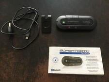 SuperTooth Kit-voiture mains libres Bluetooth pour pare-soleil Buddy - Noir