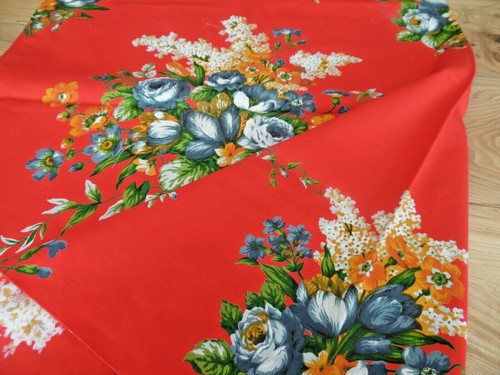 Housse tissu vintage fleurs - housse, a