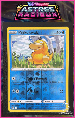 Carte pokémon psykokwak - pokémon,
