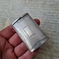 Boite Pyrogène en Argent fin