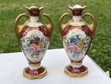 ANCIENNE PAIRE VASES AMPHORES