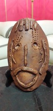 Vallauris  Masque Terre Cuite