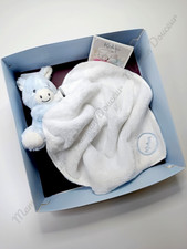 Doudou Plat/Mouchoir Regliss Âne Bleu Clair Blanc Premier Calin Les Amis - Kaloo