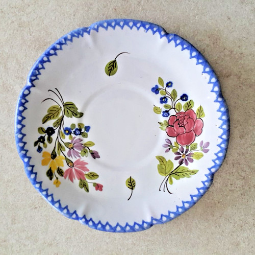 Ancienne assiette faïence - assiette, en