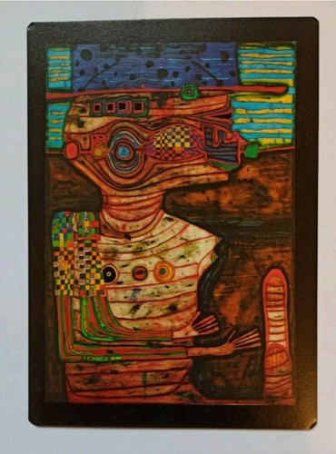 Carte postale hundertwasser - carte,