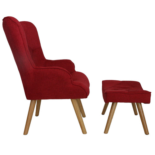 Fauteuil pouf tissu avec - fauteuil,