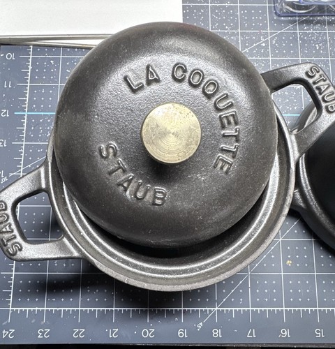 Staub cast iron cocotte - iron,