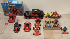 Playmobil lot karting 9 kart 3 enfant 4141 6 adulte 3575 3251 boite Voiture 4442