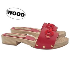 Mules Femme Avec Bande En Cuir