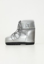 MOON BOOT Bottes Et Anfibi Femme Gris Bottes De Neige ICON LOW