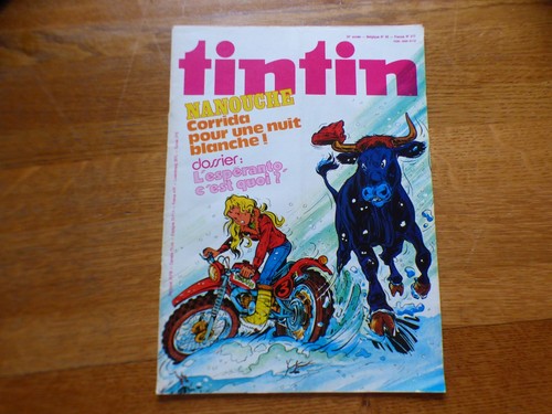 Nouveau tintin 217 cover - nouveau,