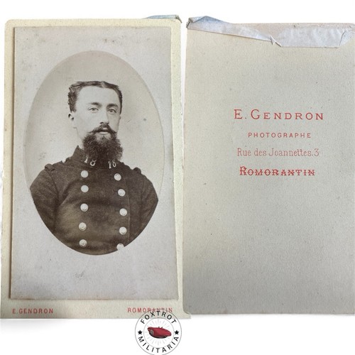 Cdv photo militaire - photo, 1870