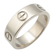 Bague CARTIER Love en or blanc