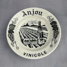 GIEN soucoupe / cendrier vin ANJOU Vinicole Diam. ~12.5cm