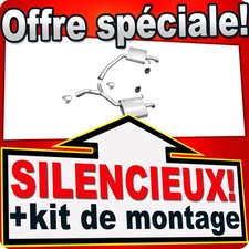 2x Silencieux Arriere pour