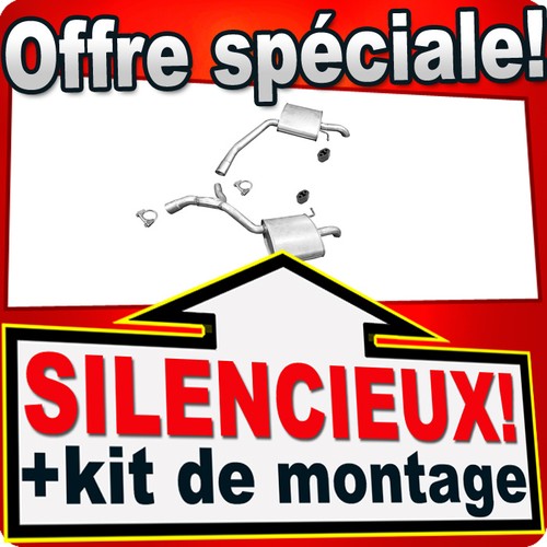 Silencieux arriere pour - arriere,