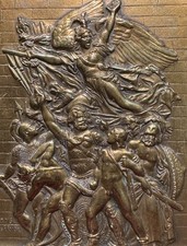 Médaille bronze doré " Le