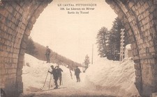 15-LE LIORAN-SORTIE DU TUNNEL A SKI-N T6019-B/0105