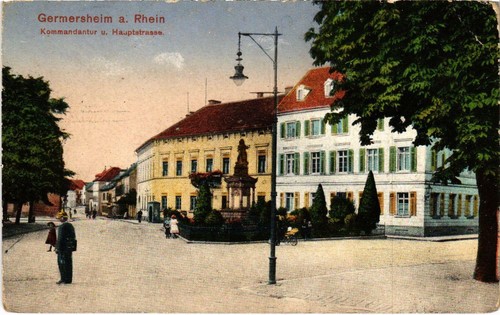 Cpa germersheim - ak, germersheim-