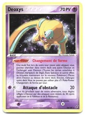 Carte pokémon deoxys 107 - carte,