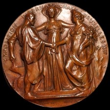 Medaille Exposition Internationale Bruxelle 1897