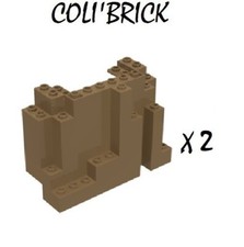 OCCASION Lego 6082 - 2x Rocher