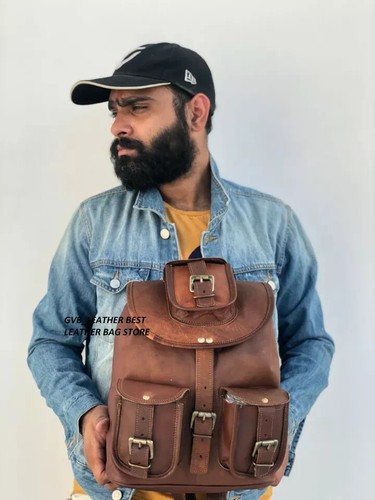 Sac dos - à, cuir