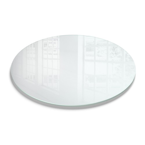 Plateau verre trempé - plateau, dépoli
