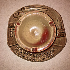 Cendrier COLLECTOR, très RARE de la Sté FRANCE PINCEAUX à 02 Lacapelle