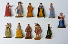 Plats d'étain - Zinnfiguren  : 11 personnage de la cour de Louis XIV