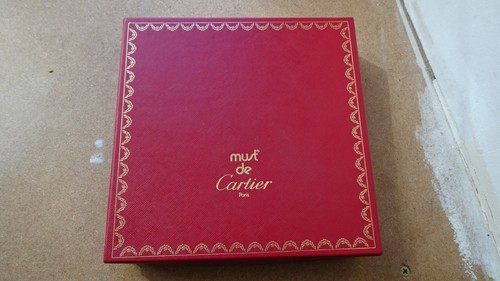 Boîte écrin vide - vide, cartier
