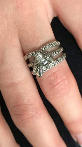 Bague vintage argent 925 en - en,