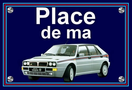 Plaque place ma lancia - de,