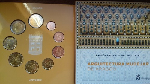 Espagne coffret 2020 - coffret, bu