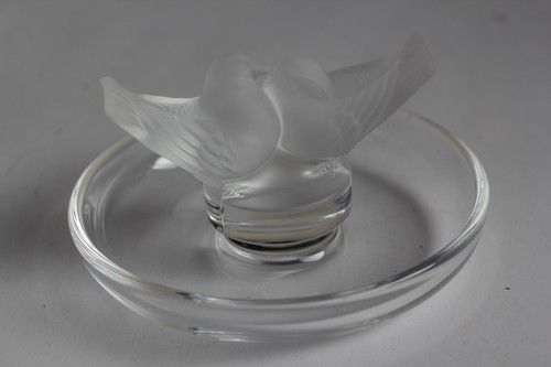 Lalique baguier cristal deux - lalique,