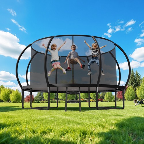 14ft 450lbs trampoline outdoor - 14ft,