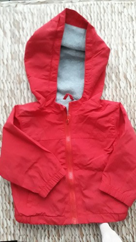 Veste manteau saison rouge - veste,