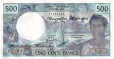 500 Francs - Polynésien -